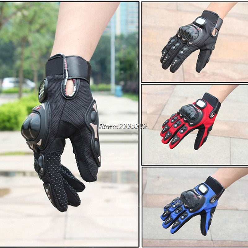 Motocross Racing Pro-Biker Motorcycle Cycling Protective Full Finger Gloves New